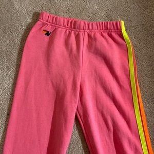 Kids aviator, nation sweatpants